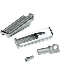 Biltwell Raw Polished Sanderson Foot Peg H-D For Harley-Davidson male Mount Applications