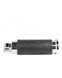 Avon Flame Chrome Folding Male Mount Foot Pegs