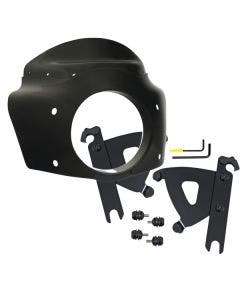 Memphis Shades Road Warrior Fairing w/ Black Mount Kit Harley Softail 00-17