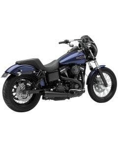 Cobra USA 6476B Black 4" El Diablo 2-Into-1 Exhaust 06-11 Harley Dyna FXD