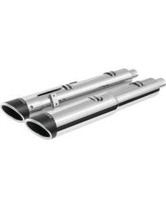 Freedom Performance IN00208 2-Step Slip-On Chrome w/ Black Tip Indian Challenger 20