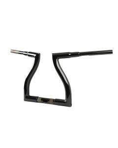 LA Choppers Black 12" Thresher Handlebar T-Bar Harley FLTR 15-20