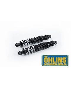 Ohlins HD775 V-Twin STX36 Blackline Shocks 12" Fixed Harley Touring 90-Up