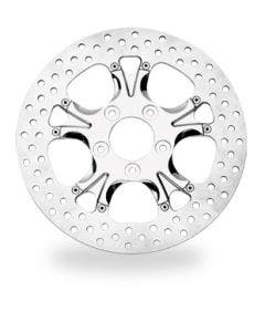 Performance Machine PM Gasser Luxe Gatlin Chrome Rear 11.5" Brake Rotor Harley 