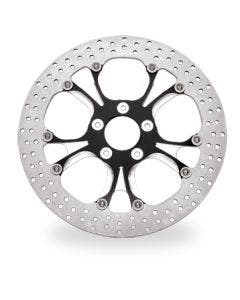 Performance Machine PM Luxe Gatlin Black Platinum Cut Front 13" Brake Rotor
