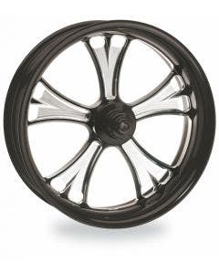 Performance Machine PM Forged Gasser Black Contrast Platinum Motorcycle Wheel Tire Packages