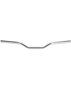Biltwell 6008-1052 Chrome Tracker Mid 3" Rise 1" Handlebar Non-Dimpled Harley
