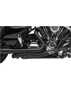 Cobra USA 6255DBRB Black Pro Chamber Head Pipes 17-Up Harley FLH/T