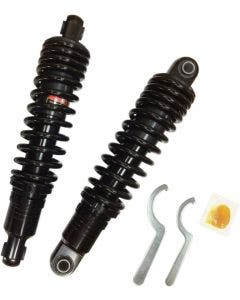 Drag Black 13" Premium Ride-Height Adjustable Shocks Heavy Duty Harley XL 04-20
