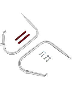 Drag Chrome Saddlebags Guards Support Kit OE Repl 4928309 Harley Touring 09-13