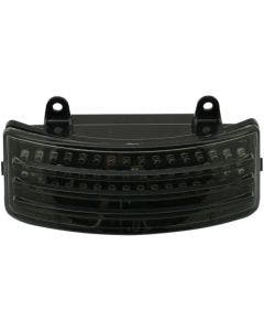 Custom Dynamics Smoke Lens 48 LED Tri-Bar Light Fender Tip Harley FLHX FLTRX 10-13