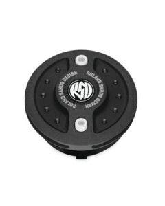 Roland Sands Design Gas Fuel Cap Radial Black Ops Harley Big Twin 96-20