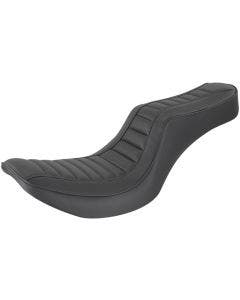 Saddlemen Hog Killers 2-Up Seat Pleated Curved Strut Harley Sport Glide 82-86