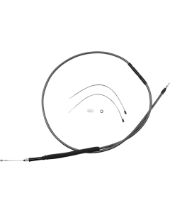 Magnum KARBONFIBR 74 11/16" High-Efficiency Polished Clutch Cable Harley 87-06