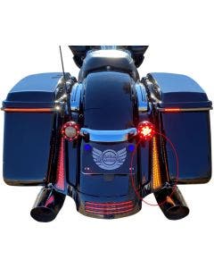 Custom Dynamics Dual Color Fascia LED Panel Lights Black Smoke Lens HD 10-13