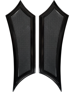 Accutronix Black Instigator Extended Floorboards Harley Touring Softail 80-20