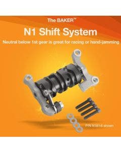 Baker Drivetrain 2-5RNS-N1 N1 Pattern Shift System 5-Speed Harley Big Twin 80-06