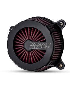 Vance & Hines 40366 Black VO2 Cage Fighter Air Intake Harley Milwaukee 8 M8 FL FX