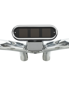 Dakota Digital MLX-9000 Series Speedometer Gauge Chrome Oval Harley Databus 04-13