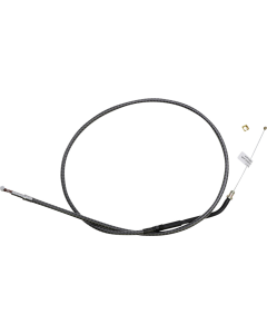 Magnum KARBONFIBR 37 7/8" Idle Cable 45 Deg Smooth Harley Sportster 07-Up
