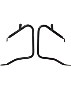 Drag Black Saddlebags Guards Support Kit OE Repl 90200791 Harley Touring 14-Up