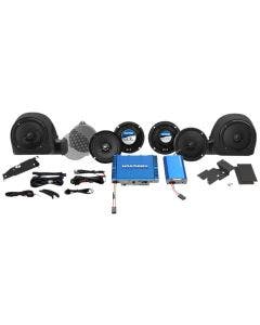 Hogtunes 550w Speaker and Amplifier Kit Harley Touring Ultra 14-Up QC ULTRA 6-RM