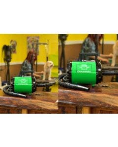 Metro Vac Air Force Commander Green Color 2 Speed 4 Hp Dog Pet Grooming Dryer