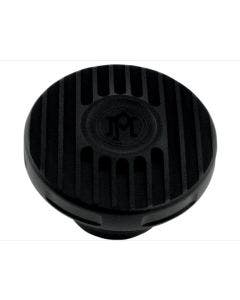 Performance Machine 0210-2055GRL-SMB Black Ops Grill Aluminum Fuel Cap Harley M8
