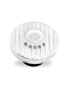 Performance Machine 0210-2055GRL-CH Chrome Grill Aluminum Fuel Cap Harley M8