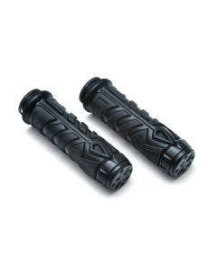 Kuryakyn 5753 Satin Black Spear Grips 18-19 Indian Chief Chieftain Springfield
