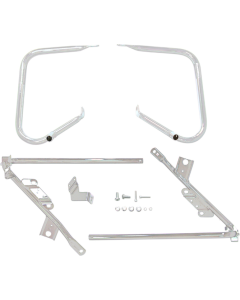 Drag Chrome Saddlebags Guards Support Kit OE Repl 4928209B Harley Touring 09-13