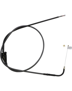 Magnum KARBONFIBR 46 7/8" Idle Cruise Cable 90 Deg Smooth Harley Touring 00-07