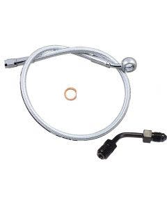 Magnum Alternate Length Upper Brake Line 35D 28" Chromite Harley Softail 18-Up