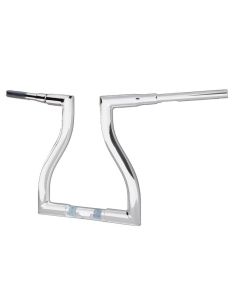 LA Choppers Chrome 14" Thresher Handlebar T-Bar Harley FLTR 15-20