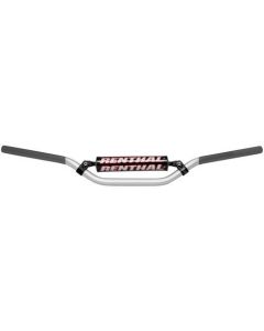 Renthal 971-08-SY-01-185 Silver/Grey Bend RC 7/8" Handlebars Off Road MX