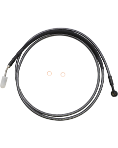 Magnum KARBONFIBR 78" Hydraulic Clutch Line 180 Degree Harley Touring 17-Up