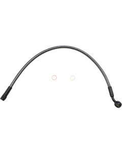 Magnum KARBONFIBR 17" Upper Brake Line 35 Degree Harley Sportster Dyna 99-13