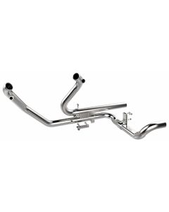 Tab Performance Chrome 2-into-2 Exhaust Head Pipes Harley Touring FLH/T 93-08