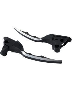 Pro-1 Pro-Blade 908303B Black Billet Levers 17-19 Harley FLH/T Hydraulic Clutch