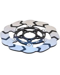Flo Motorsports HD-800 Floating Brake Rotor 11.5" Silver Harley Twin Cam 84-13