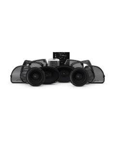 Rockford Fosgate Stage 3 400W Amp 4 Speaker Radio Audio Kit Harley FLTRXS 14-Up
