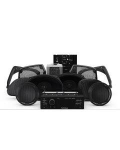 Rockford Fosgate Stage 3 400W Amp 6 Speaker Radio Audio Kit Harley FLTRU 98-13