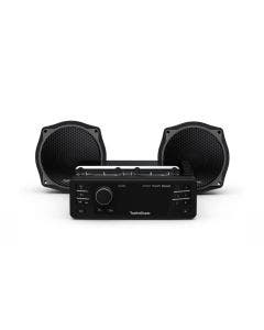 Rockford Fosgate Stage 1 50 Watt Radio 2 Speaker Audio System Harley FLHX 98-13