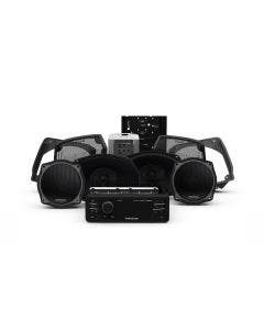Rockford Fosgate Stage 3 400W Amp 4 Speaker Radio Audio Kit Harley FLHX 98-13