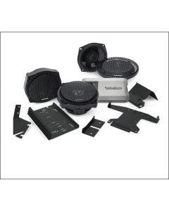 Rockford Fosgate 4 Speaker 400 Watt Amp Audio System Harley Ultra 98-13