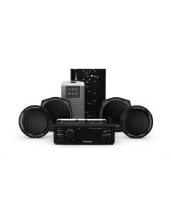 Rockford Fosgate Stage 2 400W Amp 4 Speaker Radio Audio Kit Harley FLHTCU 98-13