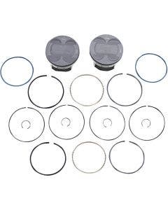 KB Performance Piston Kit +0.005" Bore Harley 107" Milwaukee Eight M8 17-Up