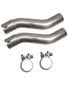 S&S Cycle Stainless Steel Header Adapter Kit Harley Tri Glide FLHTCUTG 09-16