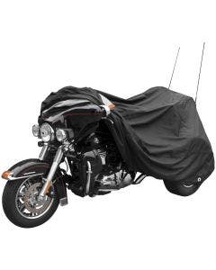 CoverMax 107551 Black Roadster Waterproof Windproof Cover Harley Trike