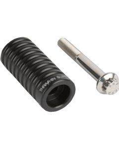 Thrashin Supply Co Black TSC Shifter Peg Universal 5/16-24 Thread TSC-2100-1